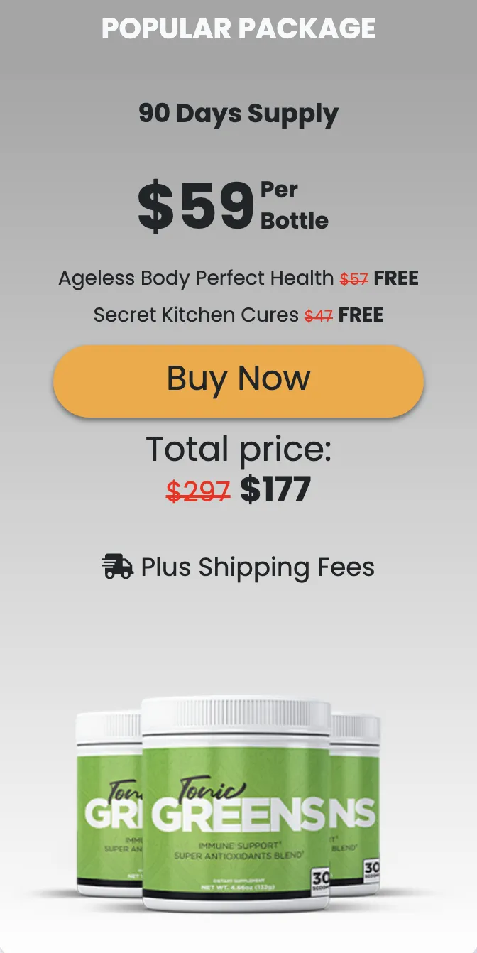Buy TonicGreens 3 Bottles